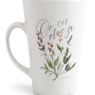 Kubek Latte - ON CIĘ OTACZA